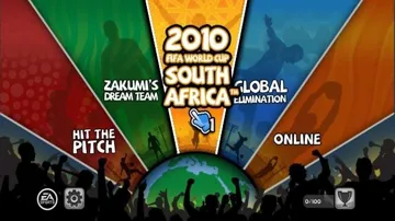 2010 FIFA World Cup South Africa screen shot title